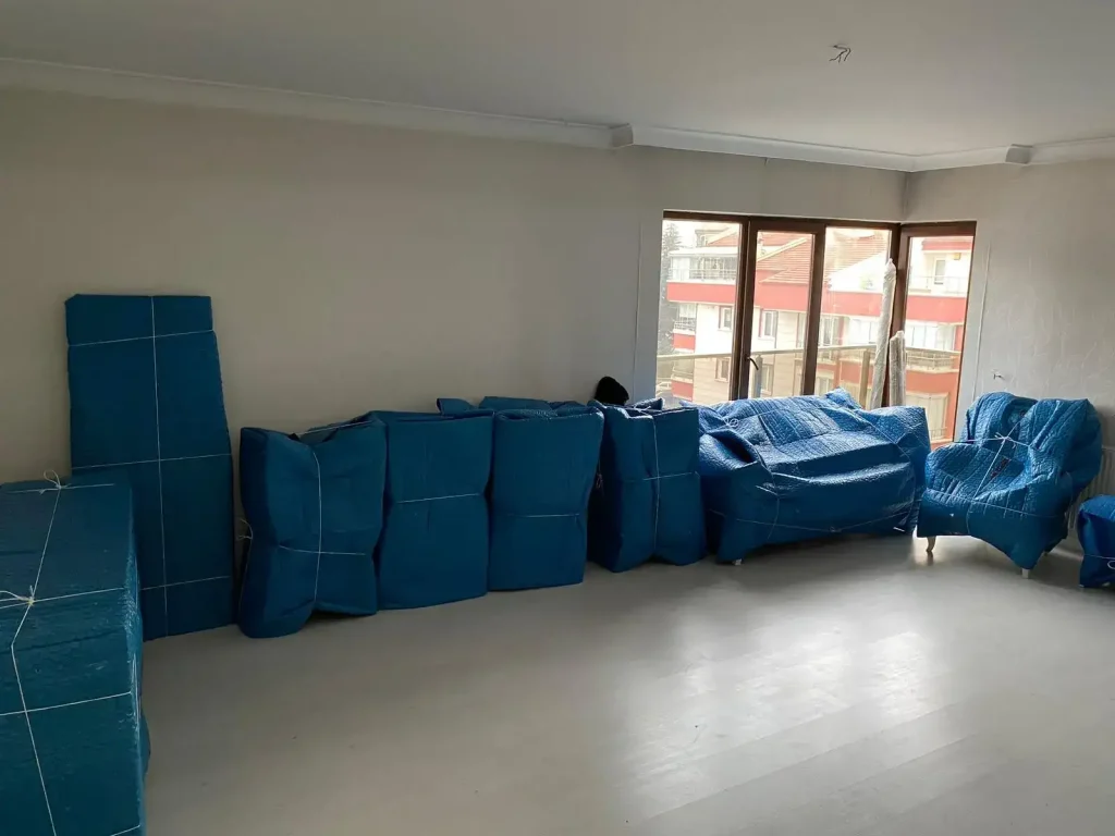 Ankara Asansörlü Nakliyat profesyonel paketleme.